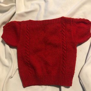 Kids Red Sweater